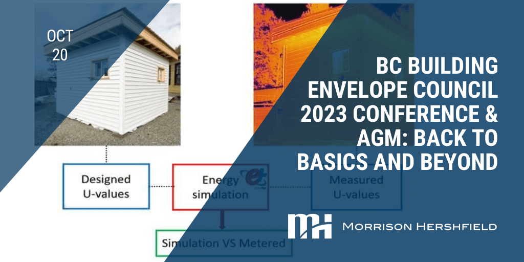 BC Building Envelope Council 2023 Conference & AGM Back to Basics and Beyond